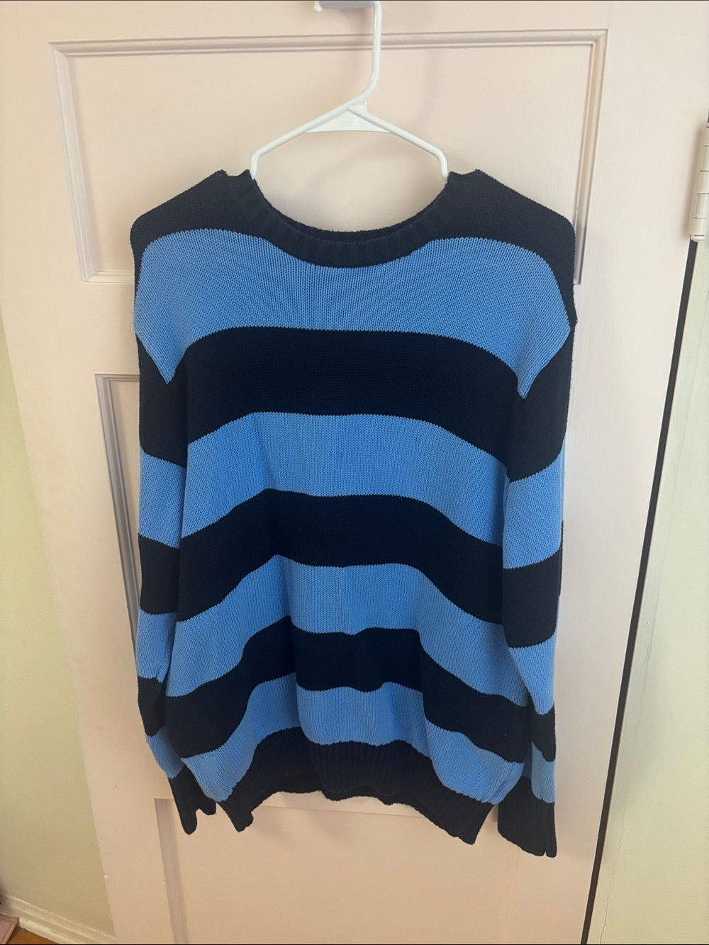 Brandy Melville blue striped sweater